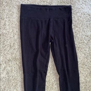 Black High-waisted Leggings